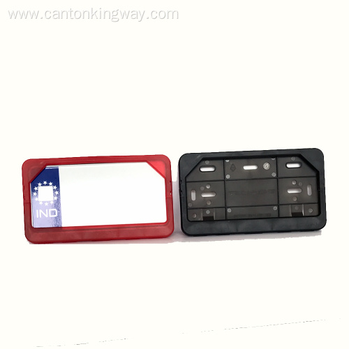 India Car License plate frame